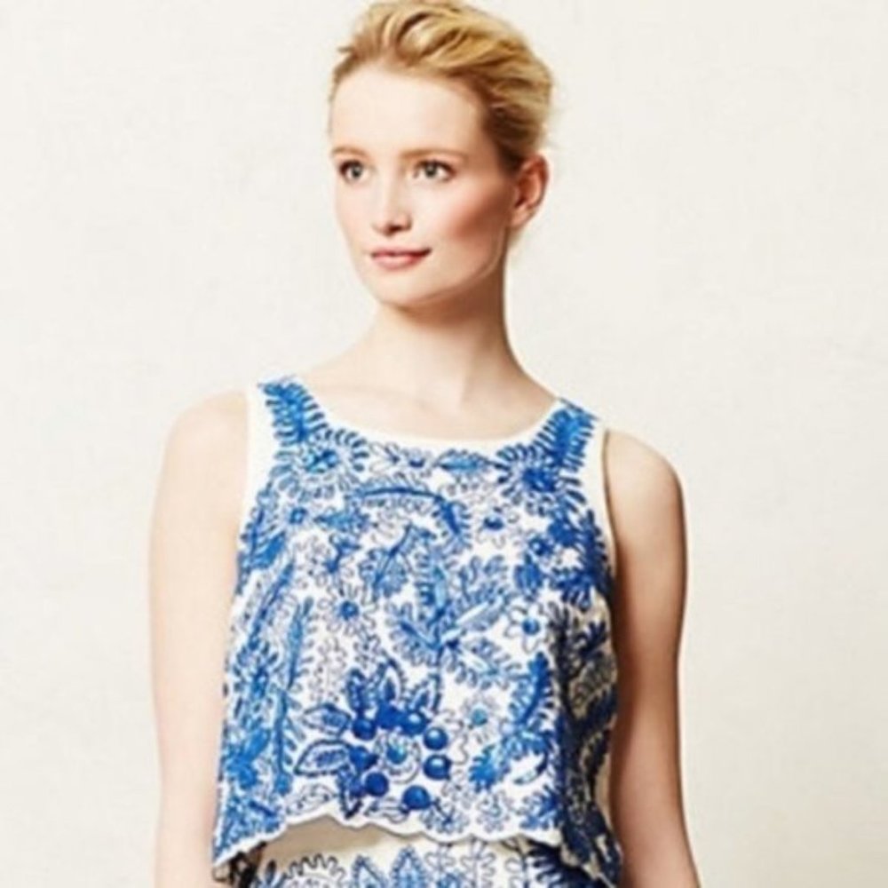 Anthropologie Moulinette Soeurs Tank Top